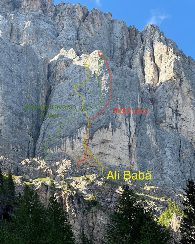 Dolomitas, Marmolada, Escalada, Ego Land, Rivadossi, Faletti, Bana