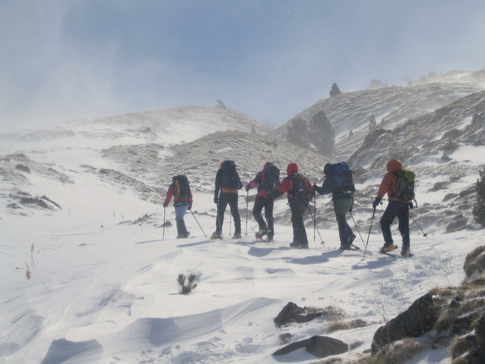 senderismo, trekking, invernal, nieve, consejos, precauciones curso