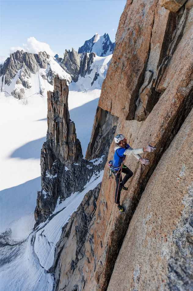 Siebe Vanhee, Voie Petit, Grand Capucin, Alpes, Escalada, Alpinismo