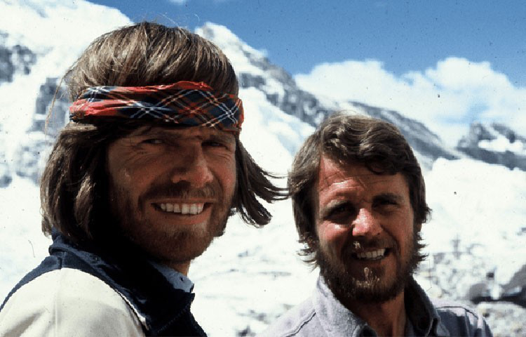 Reinhold Messner, Peter Habeler, Everest, Ochomiles, No O2, Sin oxígeno, Himalaya