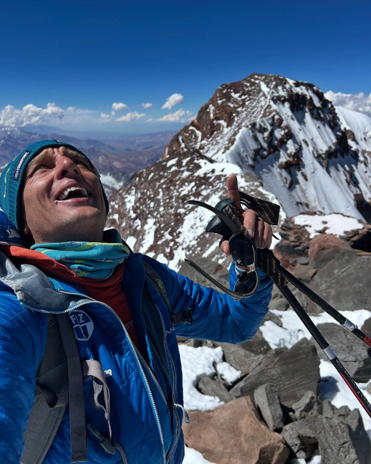 Aconcagua, Karl Egloff, Travesía, Alpinismo, Andinismo, Récord, FKT, Expediciones