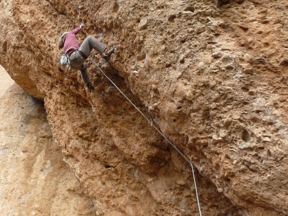 Cuerdas, Escalada