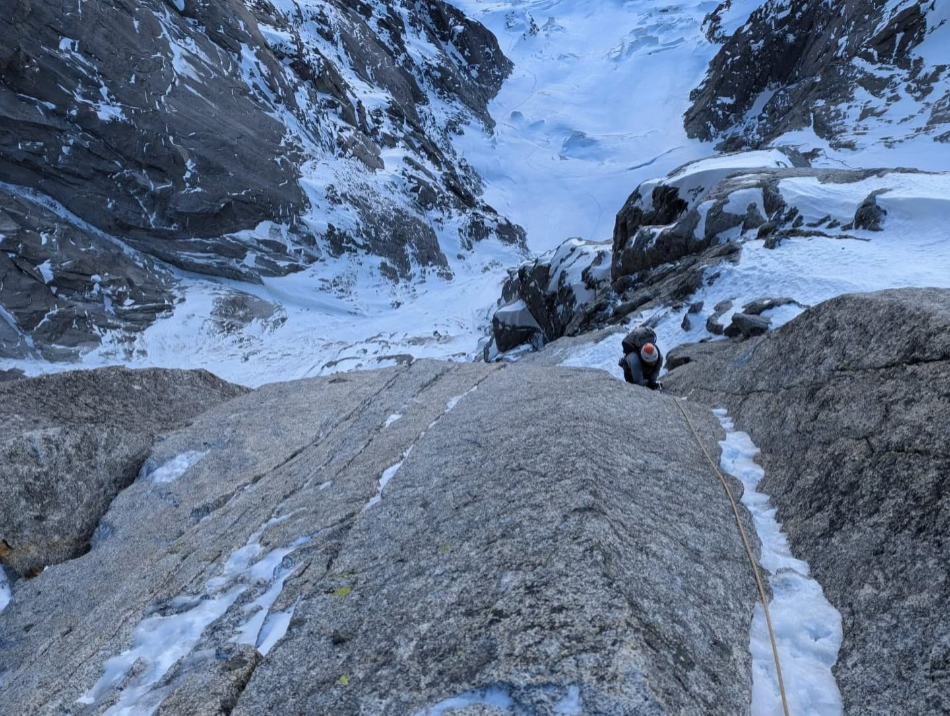 Norah Padnom, Alpes, Mont Blanc, Drus, Escalada, Alpinismo, Mixto, Apertura,  Brechignac, Georges, Sullivan