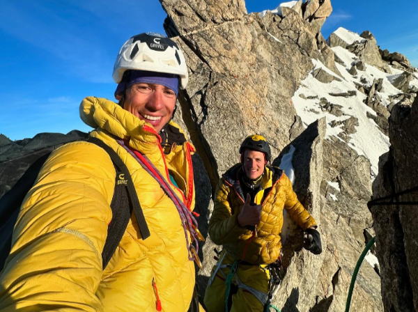 Bianco Invisibile, 800m, 6c, M7, AI5, apertura invernal en Mont Blanc