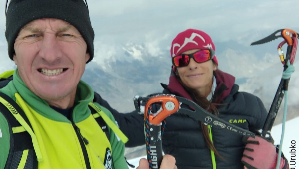 Denis Urubko y María Cardell, nueva vía en estilo alpino en el Nanga Parbat