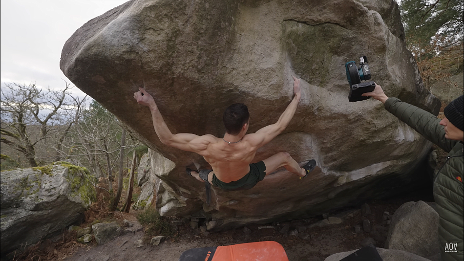 Vídeo, Adam Ondra, Escalada, Bloque, Búlder, Fontainebleau