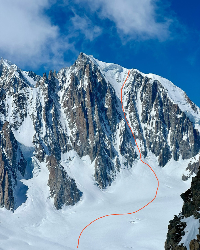 Alpes, Alpinismo, Benjamin Védrines, Nicolas Jean, Esquí, Mont Blanc