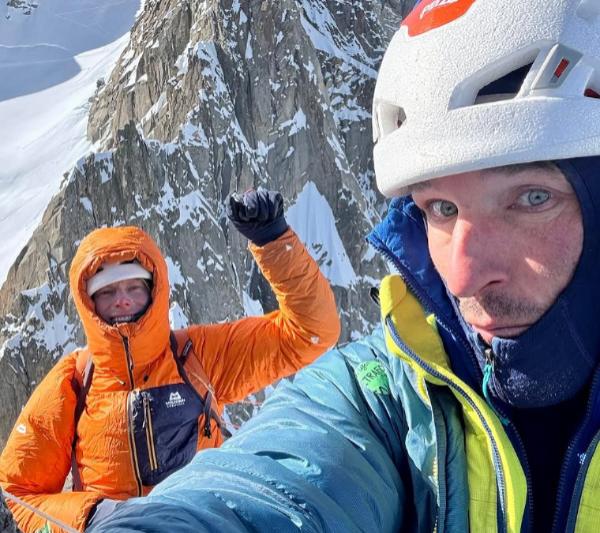 Shark Attack: apertura en el Dent du Requin, Agujas de Chamonix