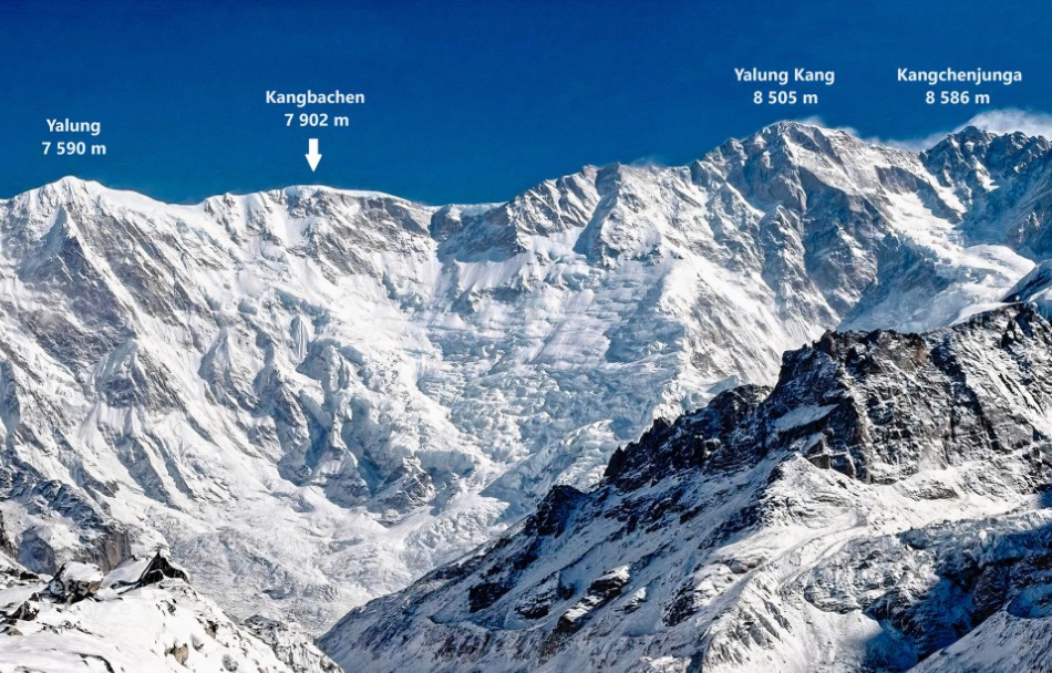 Romano Benet, Peter Hámor, Nives Meroi, Yalung, Kangbachen, Kanchenjunga