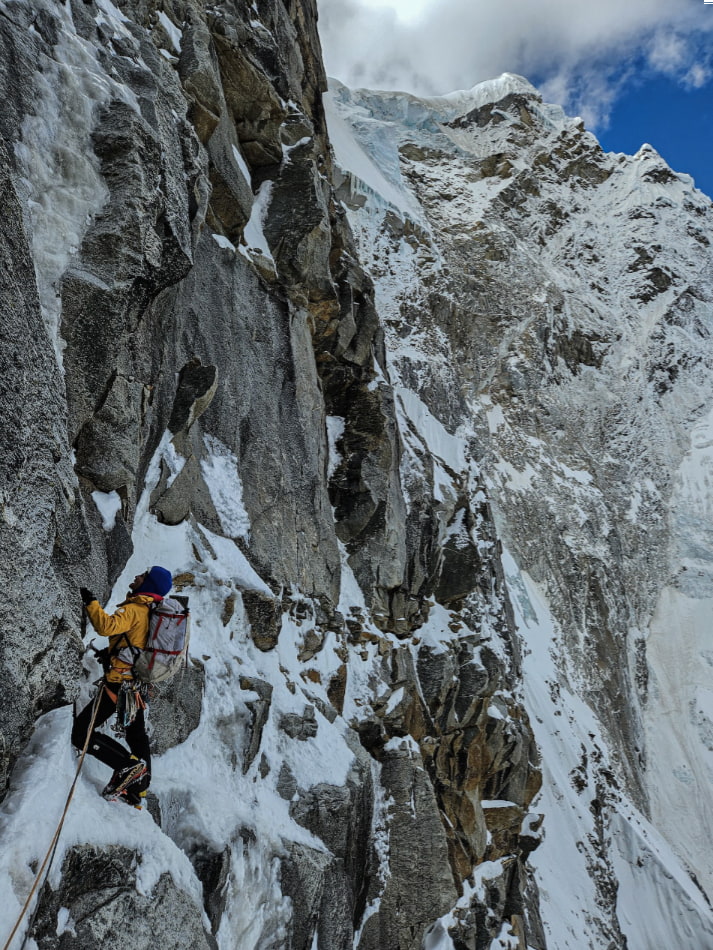 Andes, Andinismo, Alpinismo Iker Pou, Eneko Pou, Puro Floro, Copa, Micher Quito, Cordillera Blanca