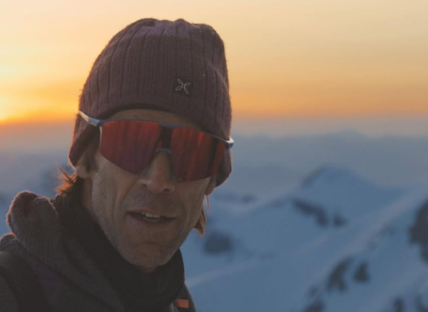 Hervé Barmasse, 1ª encadenamiento invernal de todas las cumbres del Gran Sasso