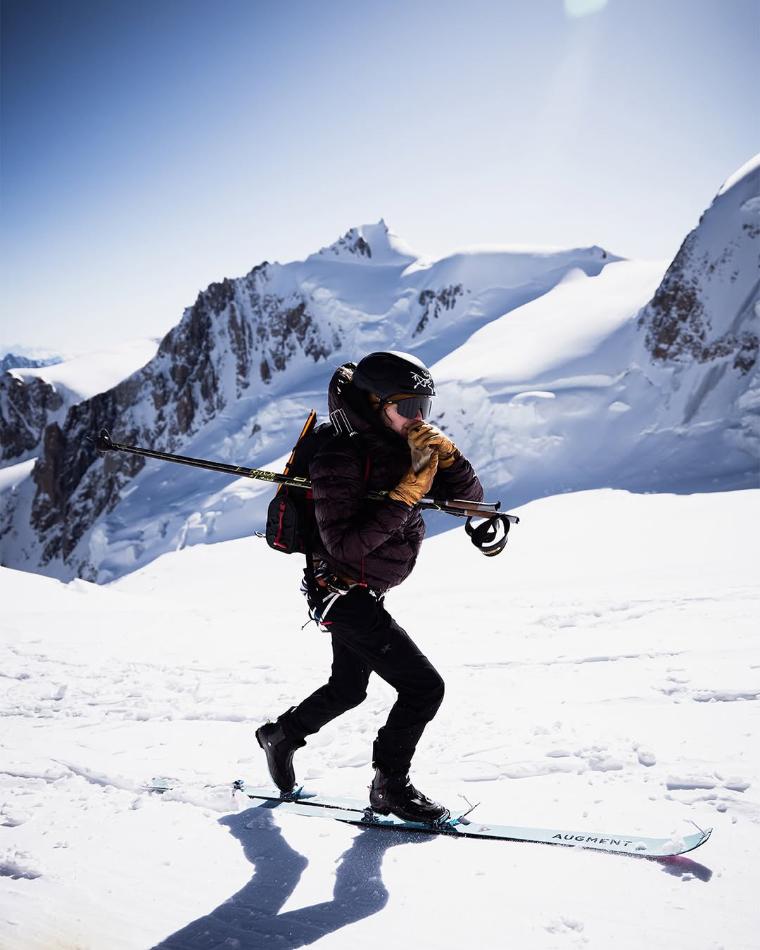 Alpes, Alpinismo, Élise Poncet, Mont Blanc, FKT, Mejor tiempo conocido, Esquí, Alpinismo