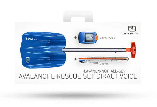 Pala, Sonda, ARVA, Avalancha, Nieve