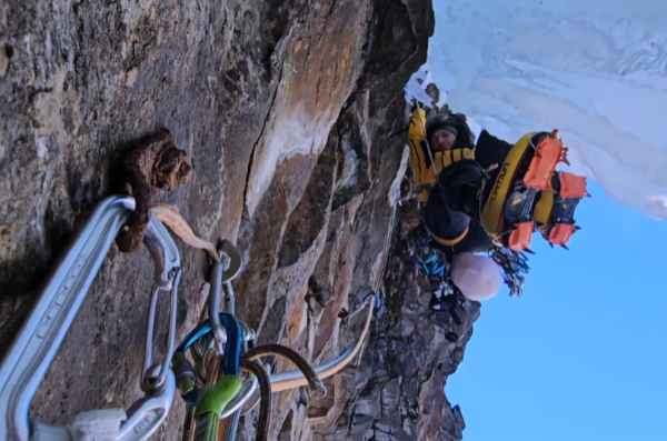 Vídeo: los hermanos Pou, hielo y mixto en Dolomitas