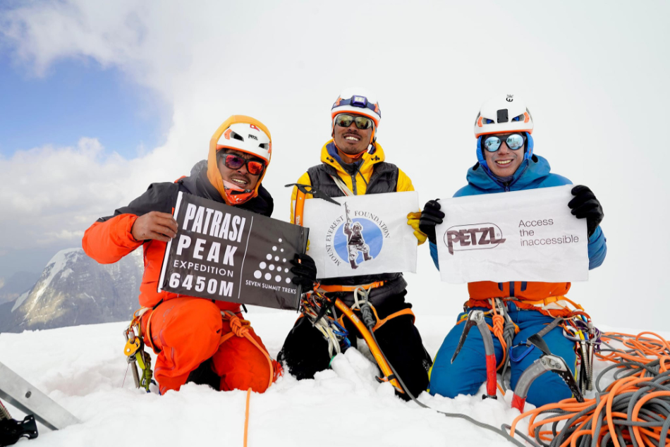Nepal, Patrasi, Expediciones, Vinayak Jaya Malla, Pasang Rinzee Sherpa, Pasang Kami Sherpa