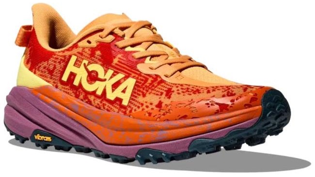 Perfil en balancín de la Speedgoat 6 de Hoka