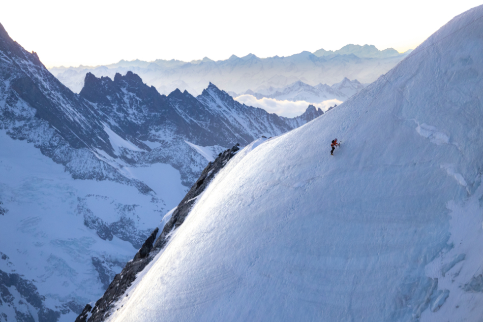 Alpes, Alpinismo, Eiger, Mönch, Jungfrau, Philipp Brugger, Nicolas Hojac, Ueli Steck Stephan Siegrist