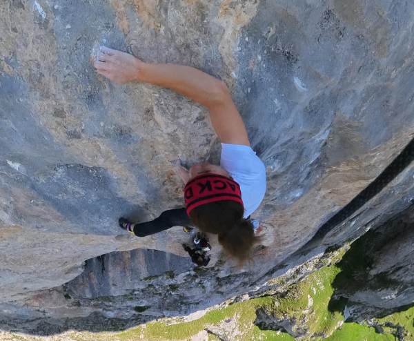 Barbara Zangerl y Jacopo Larcher, 1ª escalada de Next Generation, 8b+, 170m, Rätikon