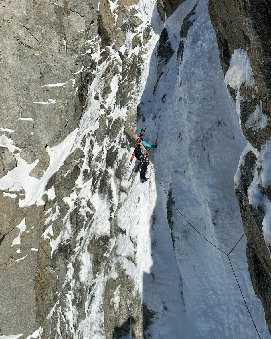 Alpes, Esquí, Alpinismo, Vivian Bruchez, Luigi Amedeo, Mont Blanc, Guillaume Guillaume Pierrel