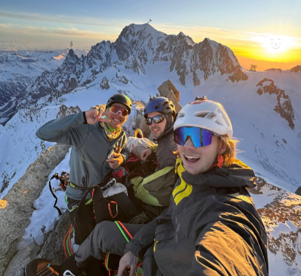Géant dans l’âme, nueva vía en la norte del Dent du Géant, M8+ ED