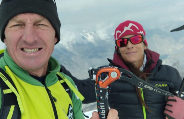 María Cardell y Denis Urubko, al Nanga Parbat: intento de apertura en alpino, vertiente Diamir