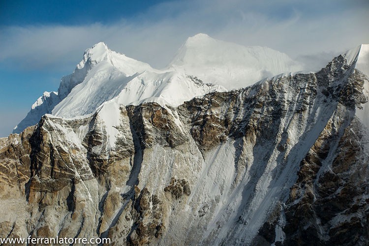 El Makalu, en foto de Ferrán Latorre hace unos días Ferrán Latorre