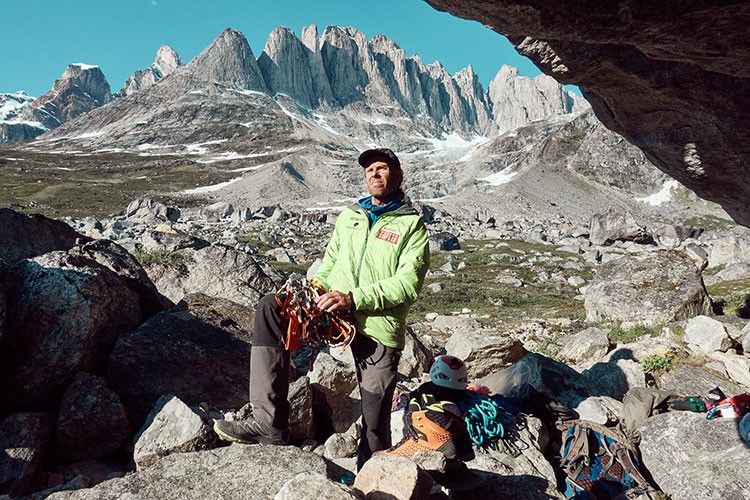 Robert Jasper, campo base en Circo de la Garra del Zorro. Foto: Robert Jasper