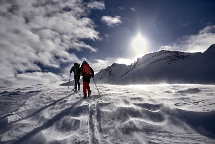 Esquí de montaña en Pirineos. Foto: Fernando Guevara