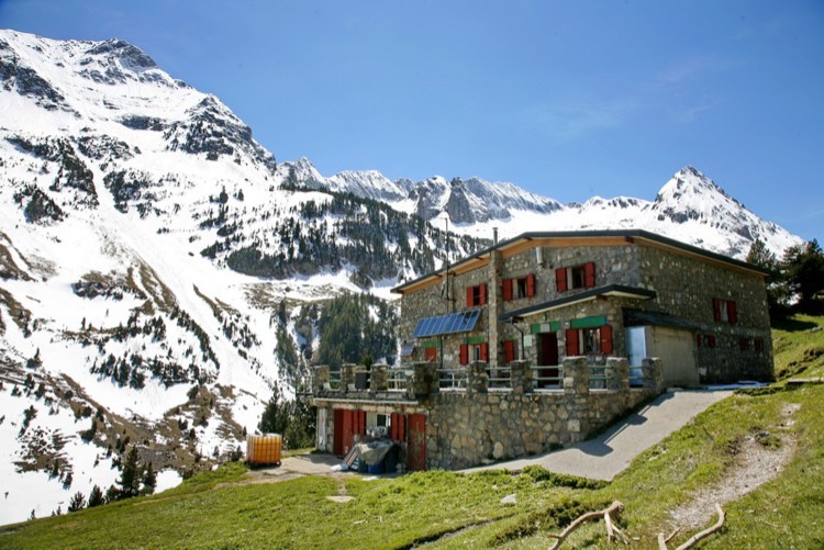 Refugio de Estós, en el valle de Benasque. Foto: FAM