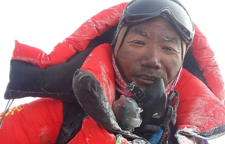 Kami Rita Sherpa, 25 cima en Everest. Foto: Kami Rita Sherpa
