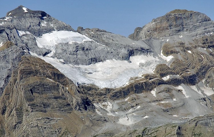 Glaciar de Monte Perdido. Foto: www.swisseduc.ch