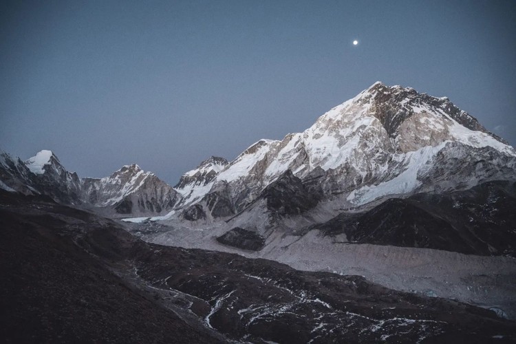 En el Everest invernal. Foto: @terragraphy 