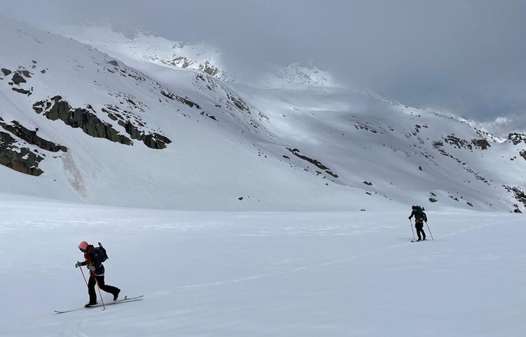 Esquí de travesía en el Pirineo. Foto: Jonatan García