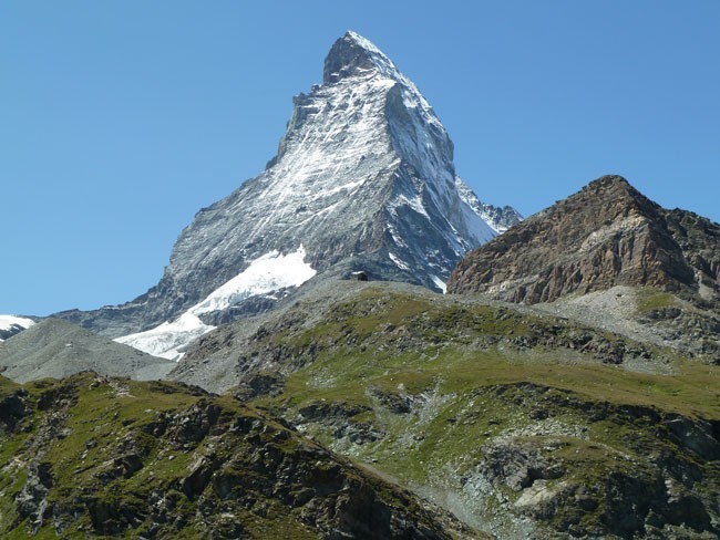 El Cervino o Matterhorn. Foto de Jonatan Larrañaga, Guía UIAGM, www.pirisur.com