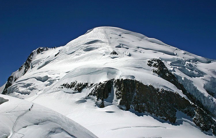 El Mur de la Côte, Mont Blanc. Foto: Jonás Cruces, Todovertical V+