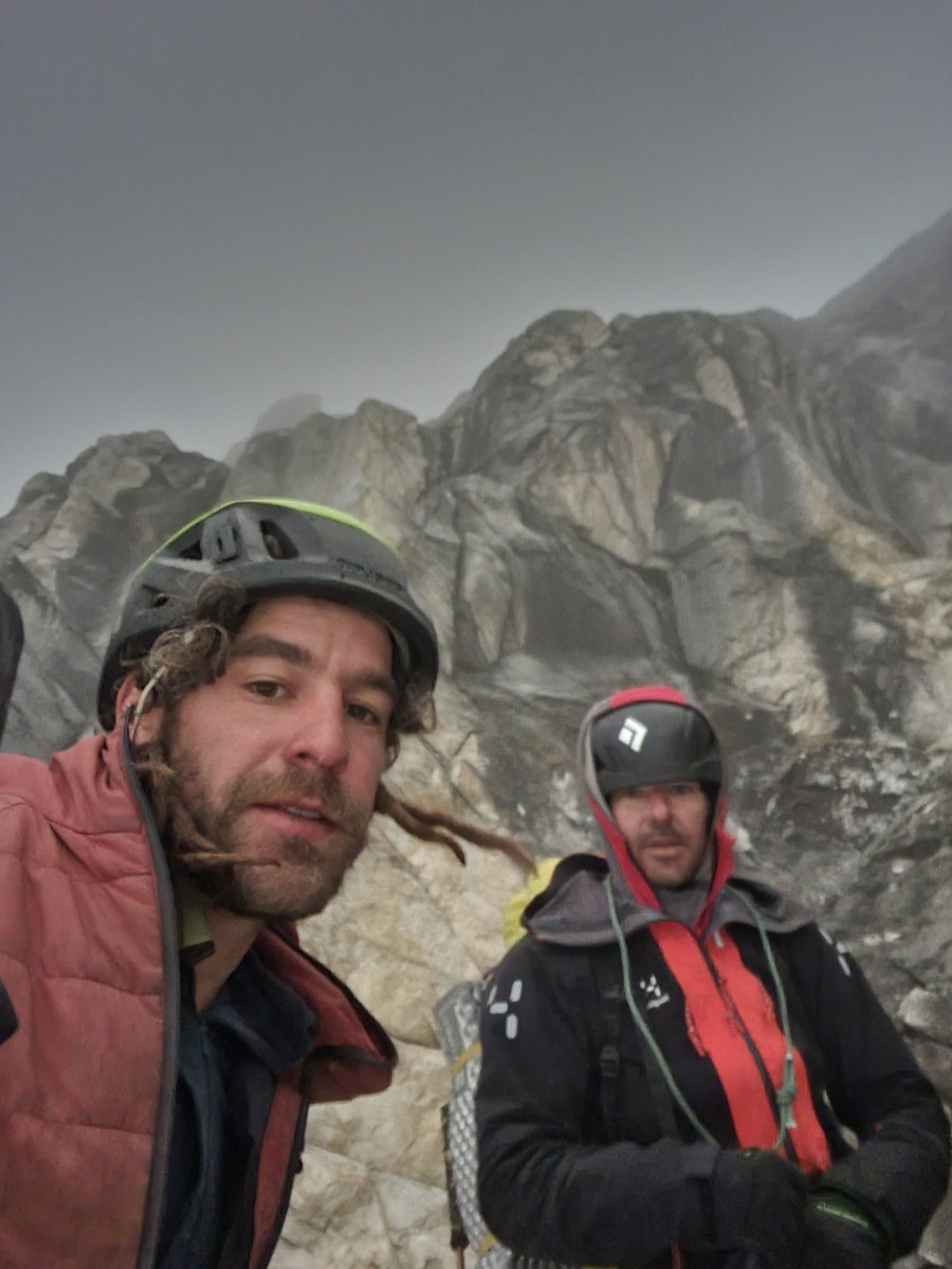 Ànima Corall, nueva vía de Bru Busom y Marc Toralles en Siula Grande. Foto: Toralles-Busom