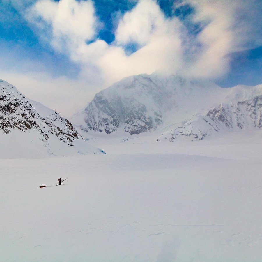 Jost Kobusch, cima invernal en solitario en el Denali. Foto: Jost Kobusch