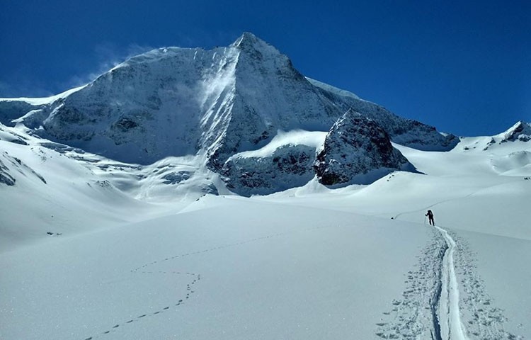 Durante la Chamonix-Zermatt. Foto: JC Iglesias/Barrabes