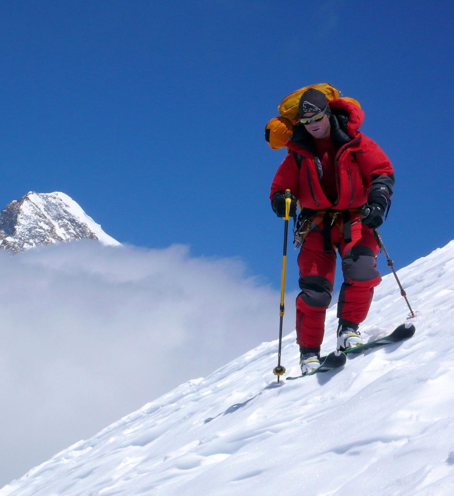 Luis Stitzinger fallece en Kanchenjunga. Foto: Alix von Melle y Luis Stitzinger