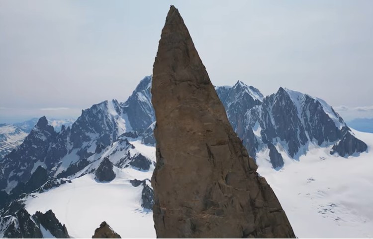 En Coeur de Géant, Dent du Géant. Foto: Arthur Poindefert
