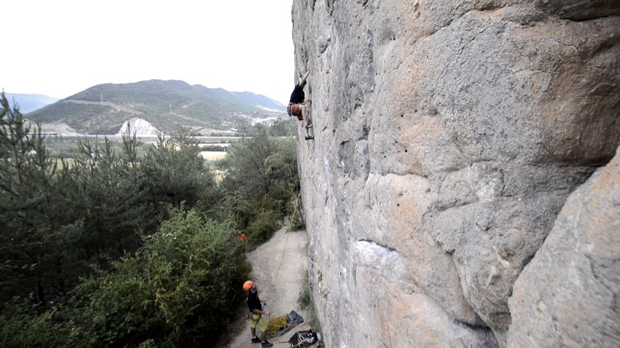 La escalada deportiva, un deporte seguro si sabemos gestionar el riesgo. Foto: Barrabes