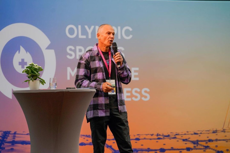 El Dr. Schöffl, en el último Congreso Olímpico de Medicina Deportiva. Foto: IG Schöffl