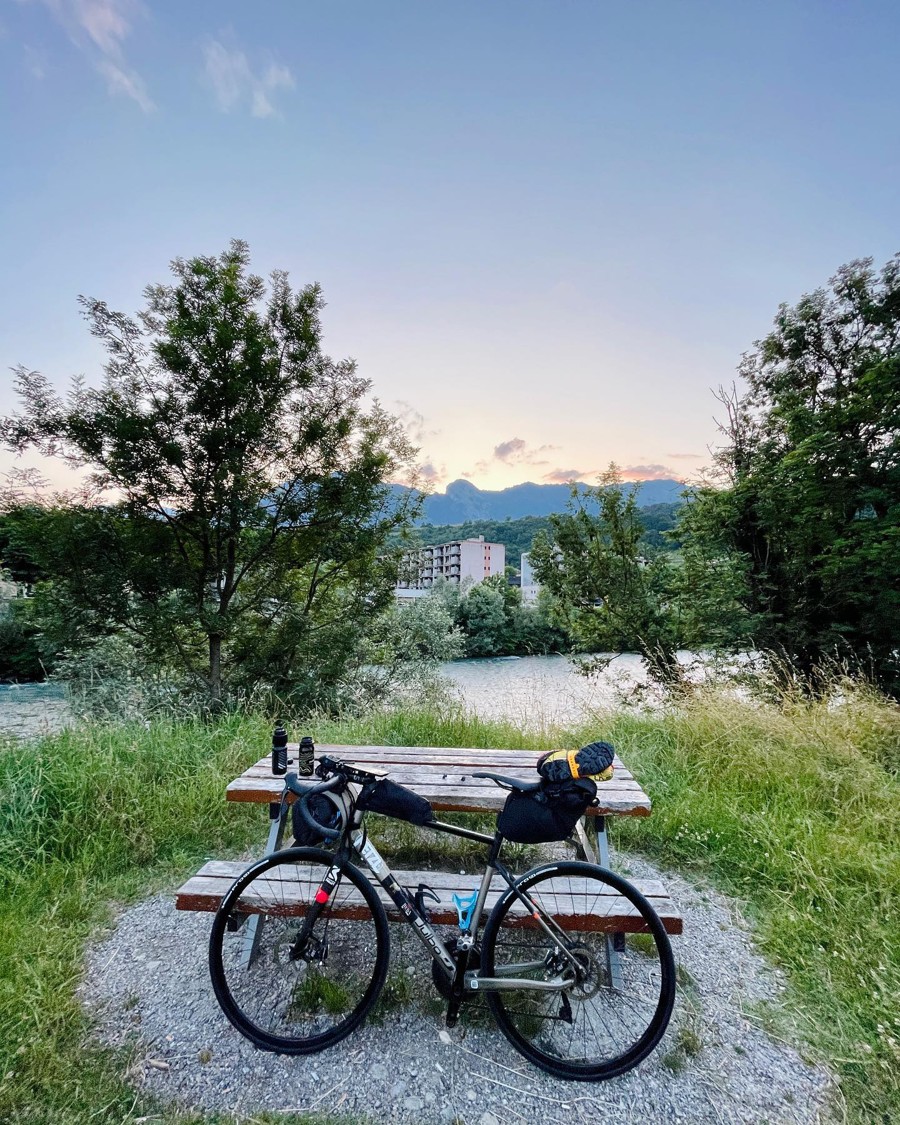 La bici de Symon Welfringer. Foto: Symon Welfringer
