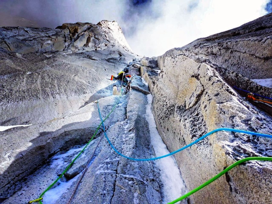 En el Bhagirathi III. Foto: Urabain, de La Torre, Rubén Pérez y Kammerlande