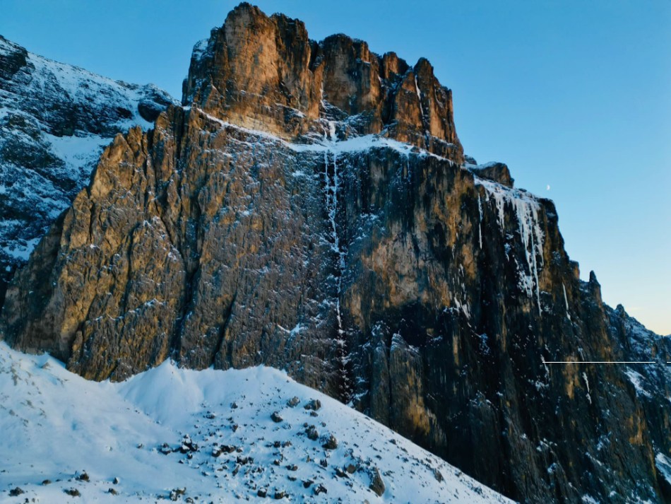 La línea de hielo de Eywa, Simon Gielt, Vittorio Messini. Foto: Isidor Poppeller