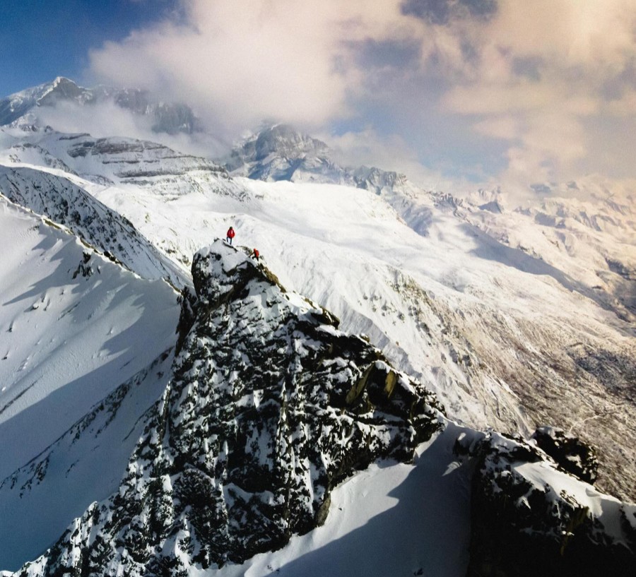 Alex Txikon, aclimatando para intento inviernal a Annapurna. Foto: Alex Txikon