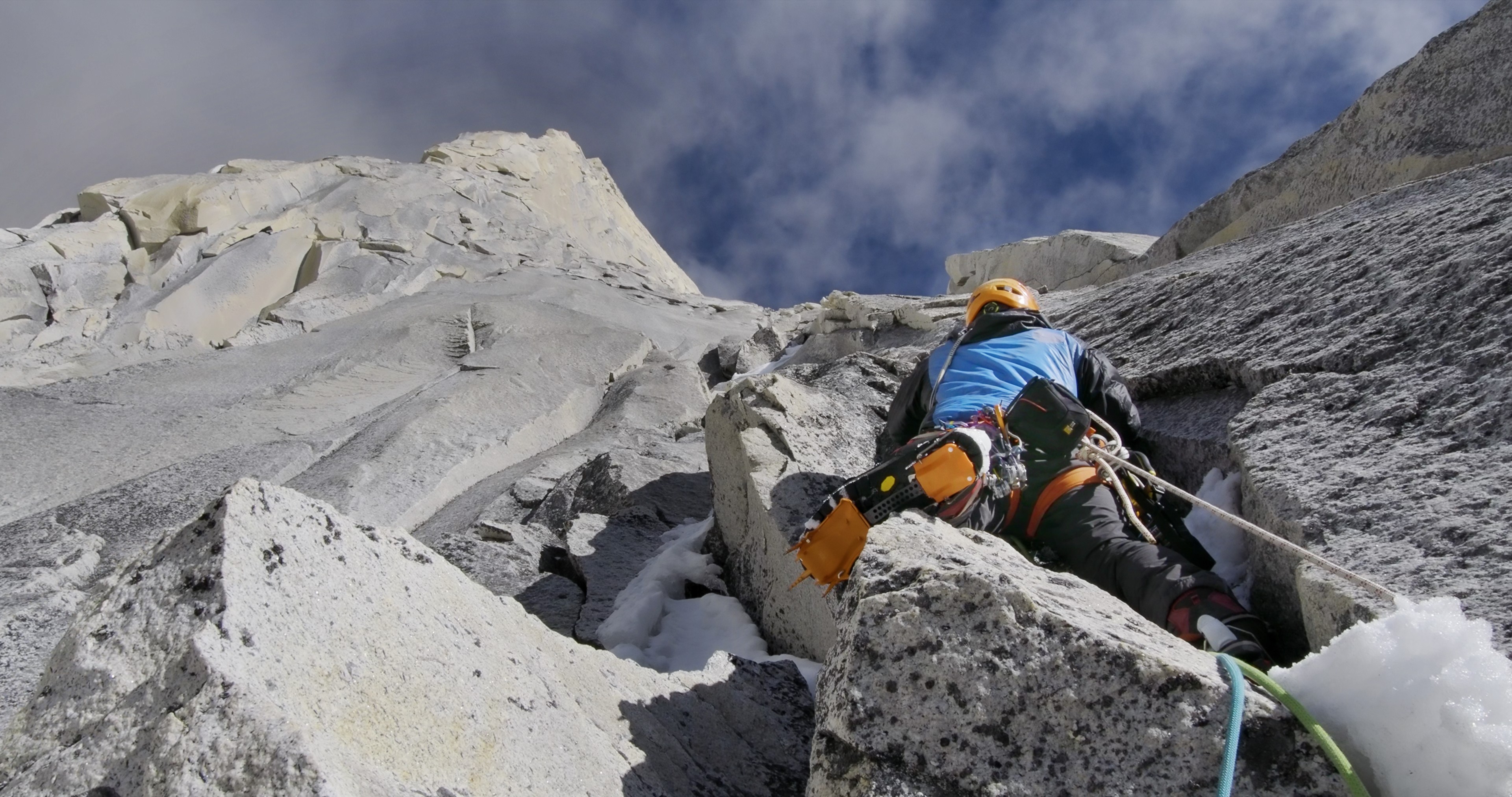 Mikel, escalada mixta. Foto: Expedición Bhagi III