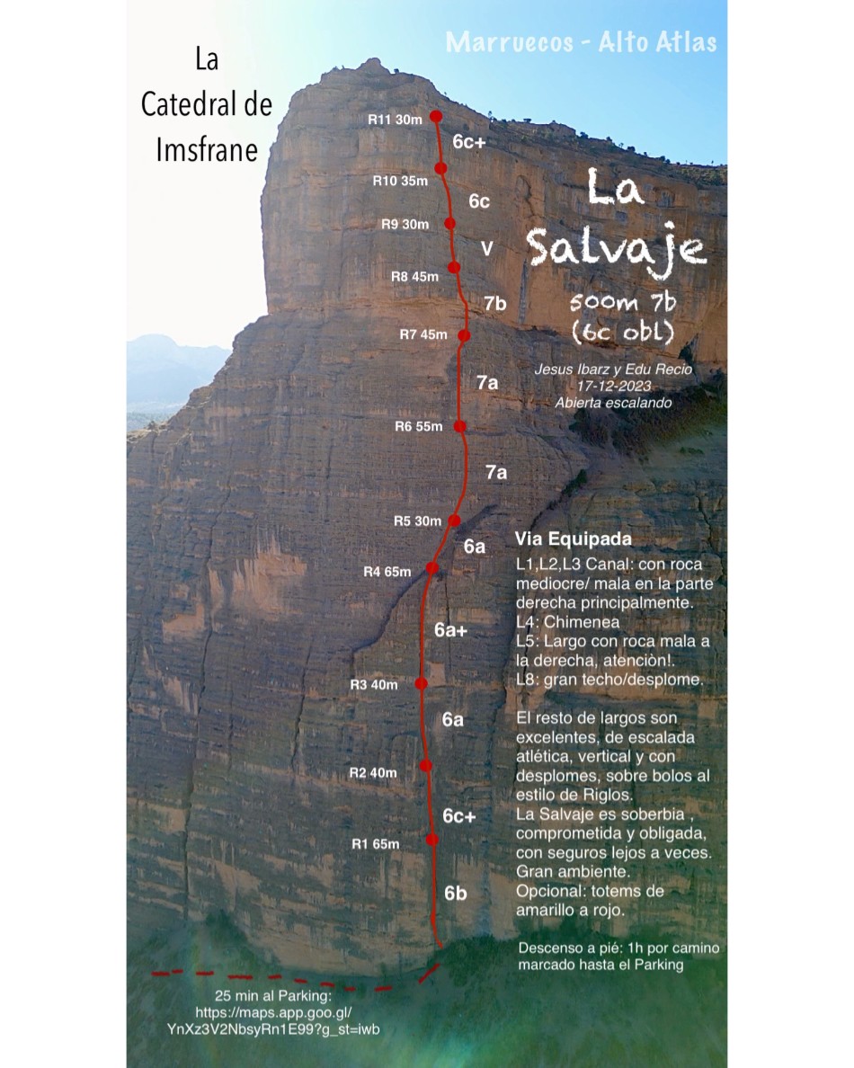 La Salvaje, Catedral de Imsfrane, Marruecos. Foto: Edu Recio-Jesús Ibarz