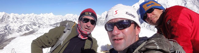 Horia Colibasanu, Peter Hámor y Justin Ionescu, cima en el Sisha Pangma a través de la ruta de Iñaki Ochoa; 1ª cumbre de la temporada de ochomiles