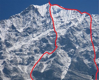 Los rusos Alexander Gukov y Alexey Lonchinskiy consiguen “Shy Girl”, 1ª escalada de la cara suroeste del Thamserku, en el valle del Khumbu